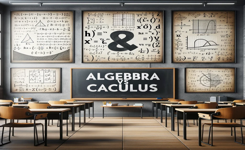 Algebra vs Calculus